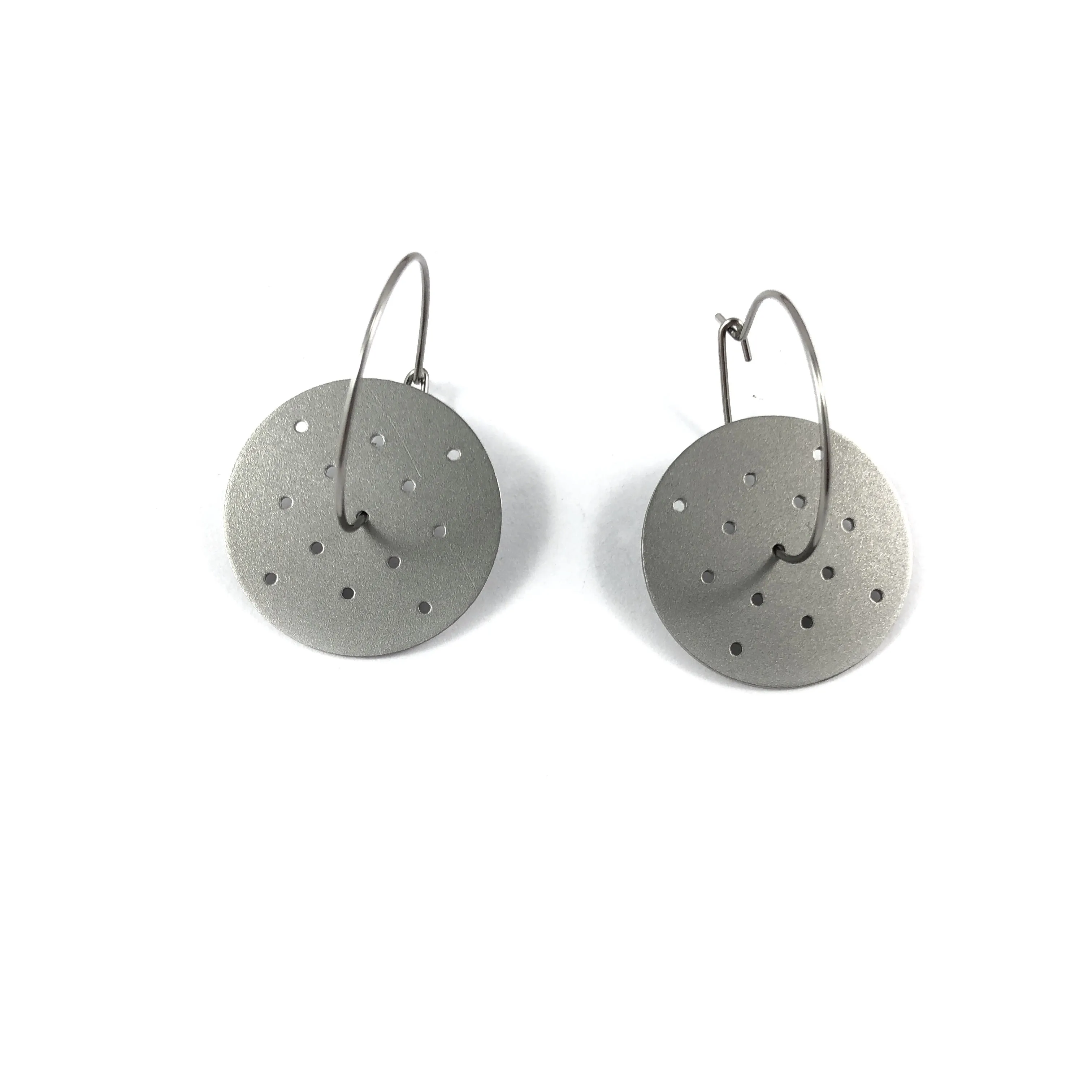 Perforated Small Earrings - Alison Jackson