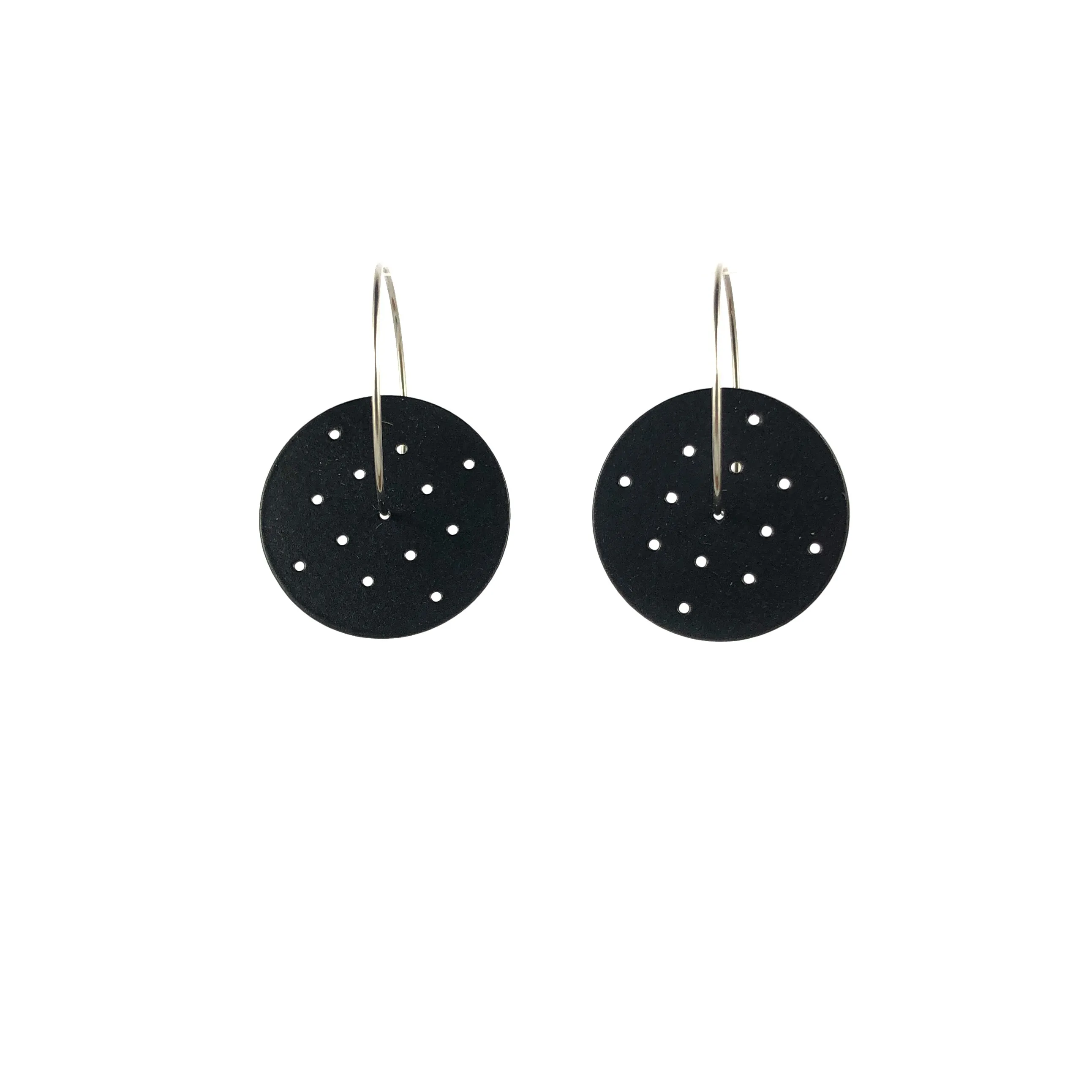 Perforated Small Earrings - Alison Jackson