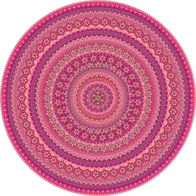 Pink Pocket full of Posies- Pink Mandala Series