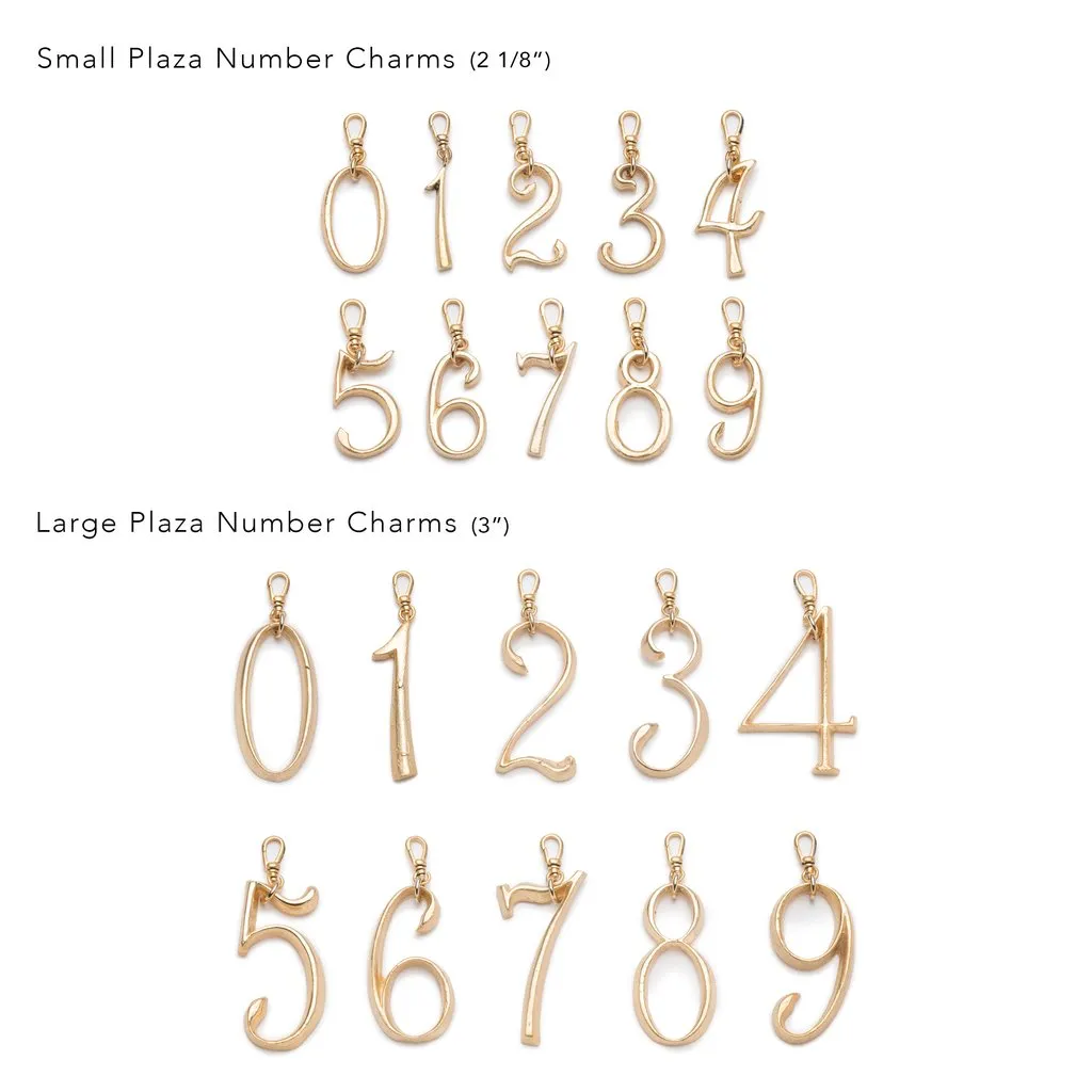 Plaza Small Numbers by LuLu Frost