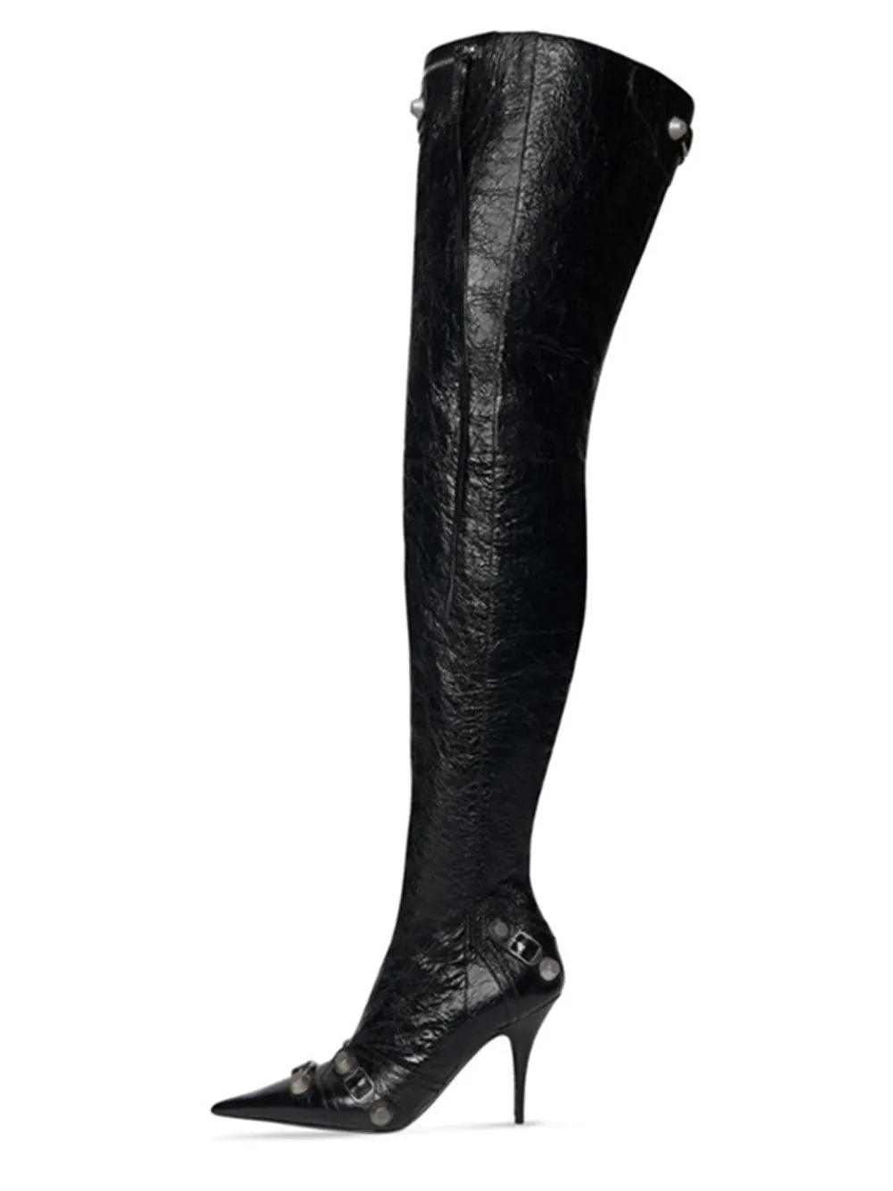 Pointed Toe Over The Knee Boot