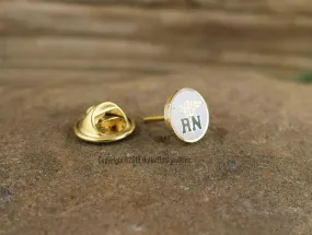 Registered Nurse Tie Tac Hat Pin, RN, Nurse, Tie Tack