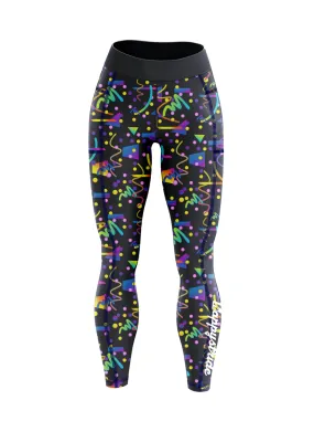 ''Retro party'' leggings