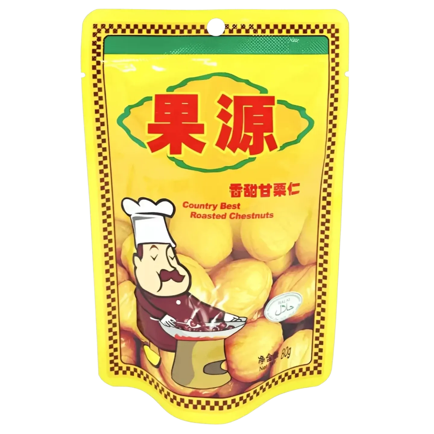 Roasted Chestnuts - Goryuan Brand, 120g