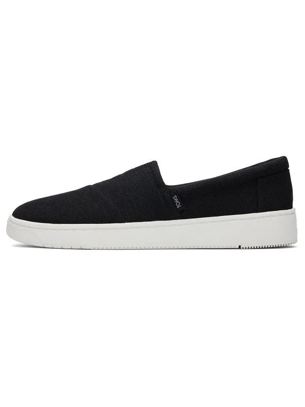 TRVL Lite Black Slip on Sneaker