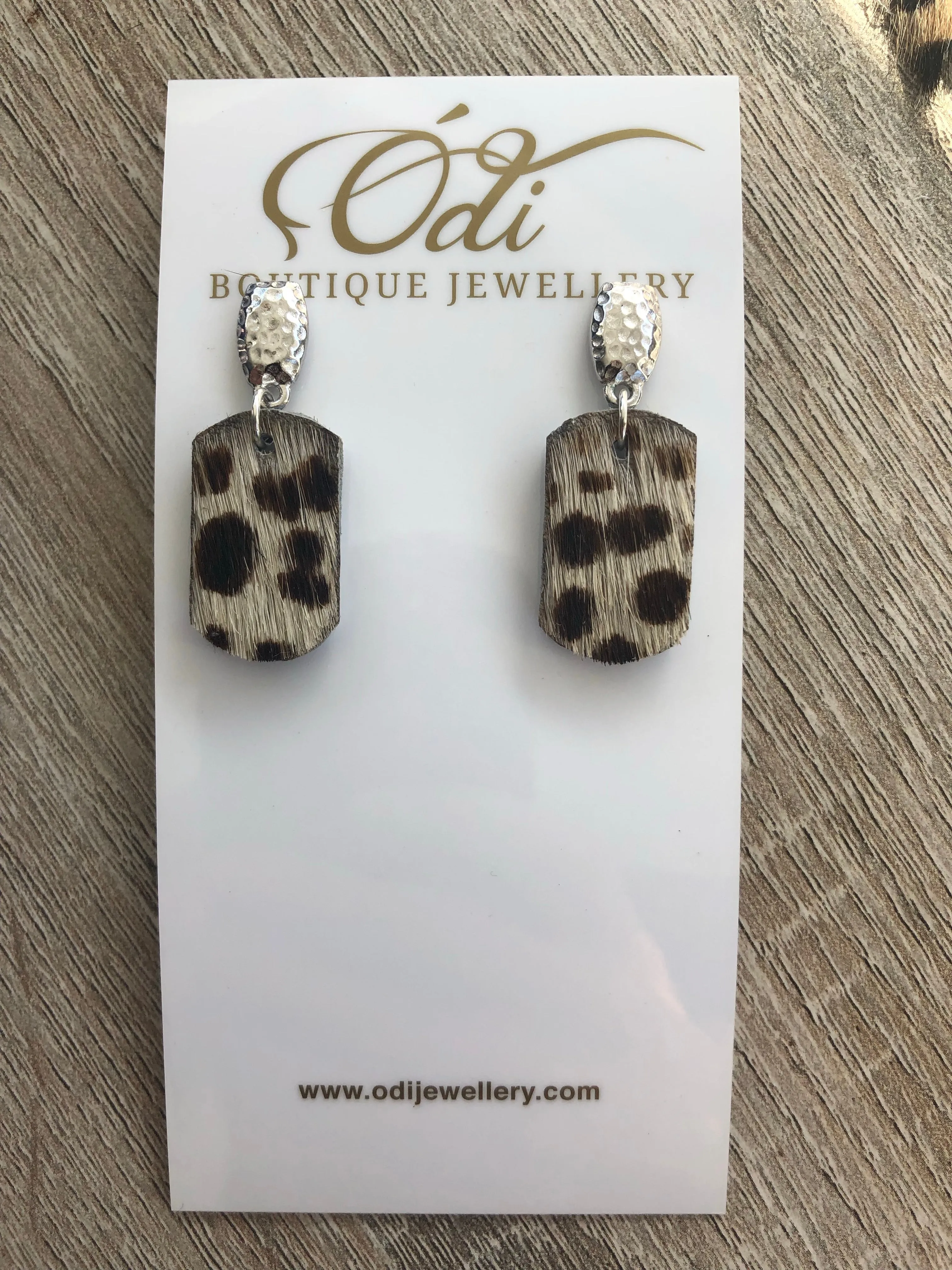 wild cat earrings- Three styles to choose from