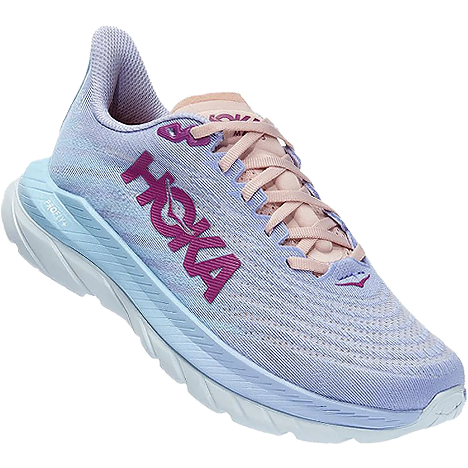 Women's Hoka One One Mach 5 Baby Lavender/Summer Song Mesh